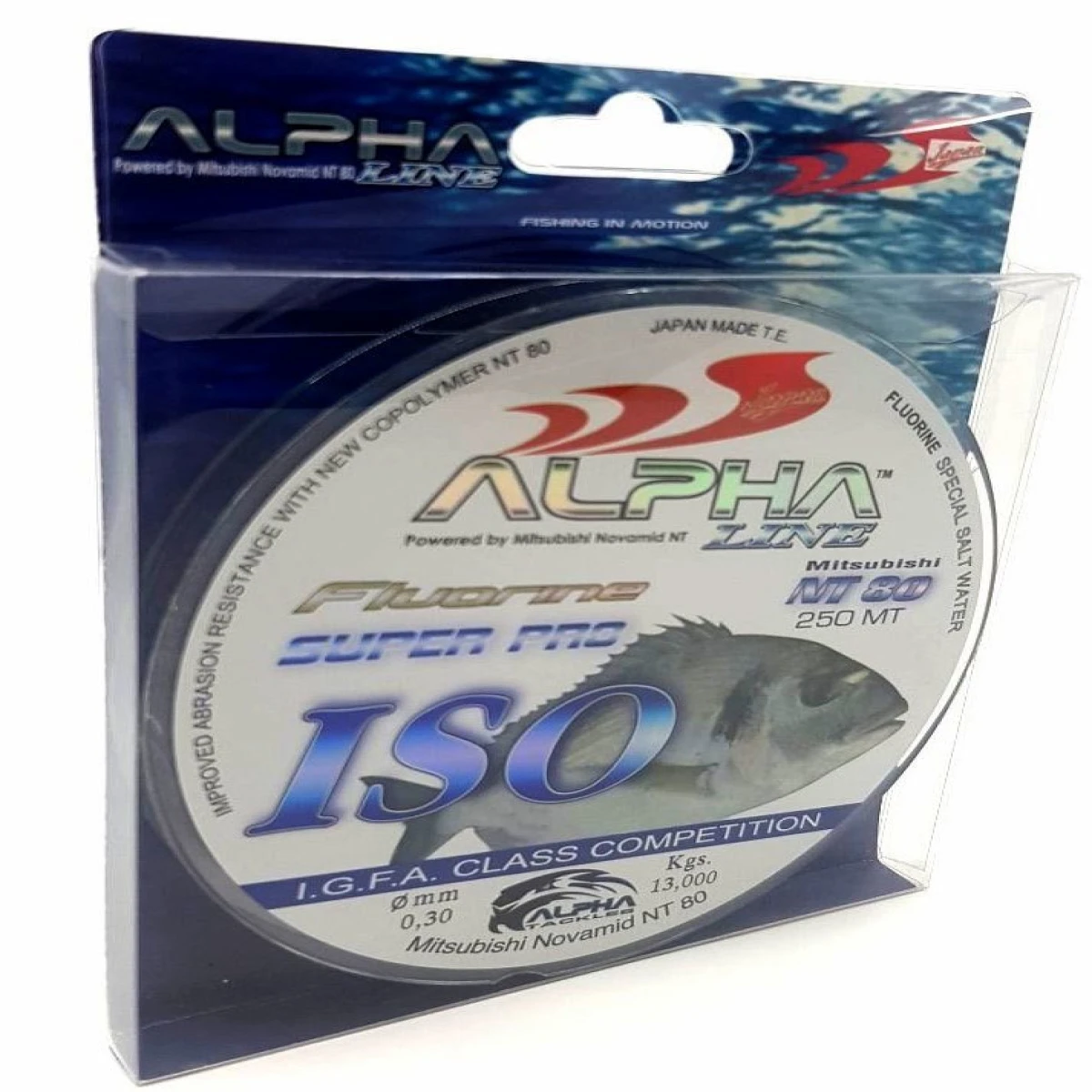 Power Line Alpha Super Pro ISO 1X1 250 mt Dark Green Makara - 0,30 mm