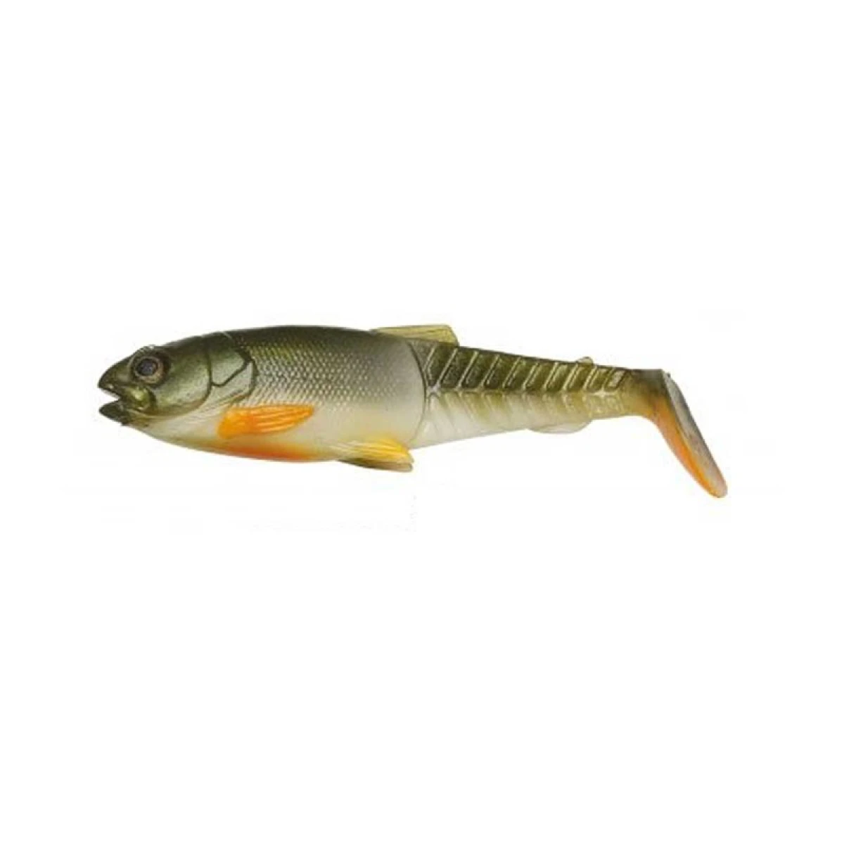 Savage Gear Craft Cannibal Paddletail 6.5 cm 4 gr Suni Yem - Olive Pearl Silver Smolt