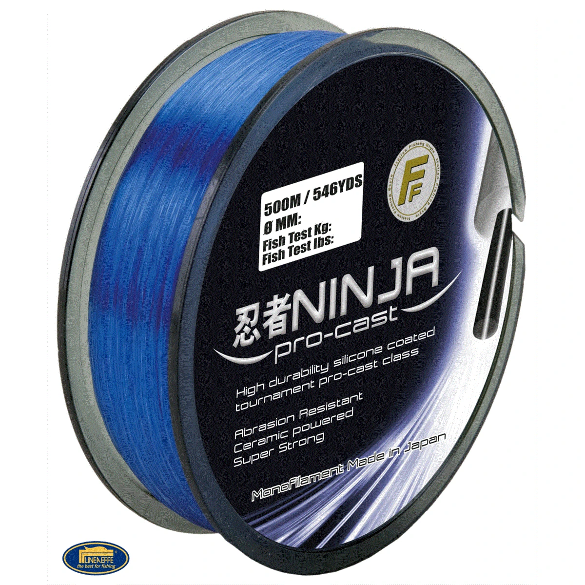 Lıneaeffe Nınja Pro Cast 500Mt Blue - 0,30mm 11,90kg Blue