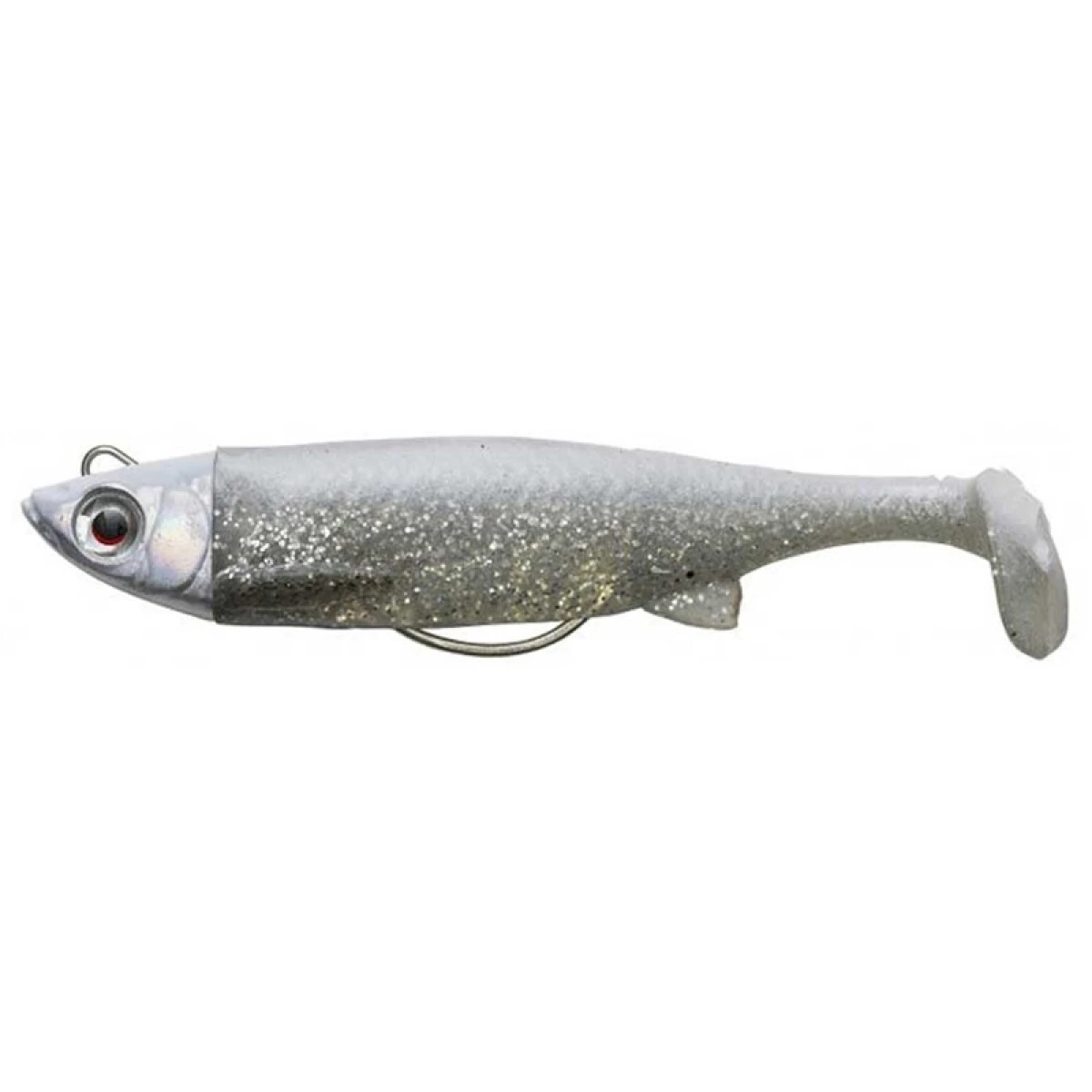 Savage gear 3D TPE Minnow 13cm 42g Suni Yem - White Glitter