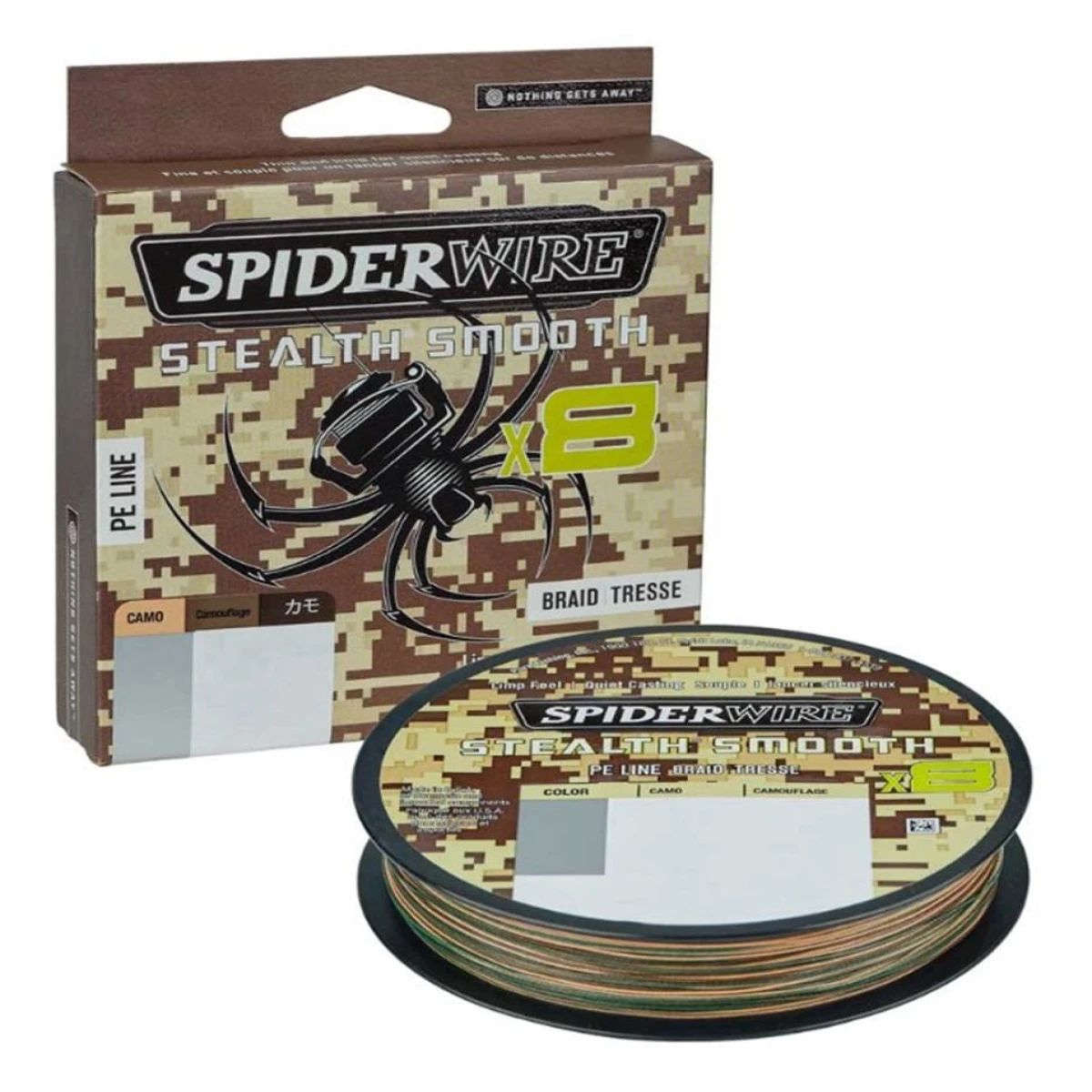 Spider Wire Stealth Smooth8 x8 Pe Braid 150m Camo Örgü İp - 0.14mm
