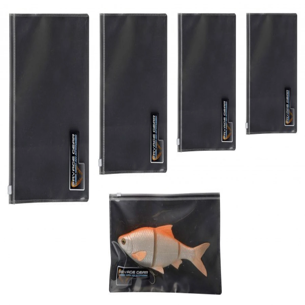 SAVAGE GEAR PP Ziplock Bags XL 36 cm x 20 cm 10 pcs