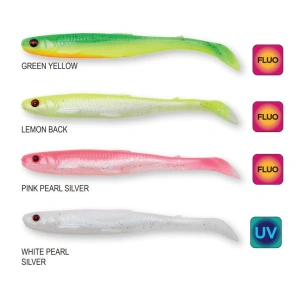 Savage Gear Slender Scoop Shad 13 cm 12 gr Dark Water Mix