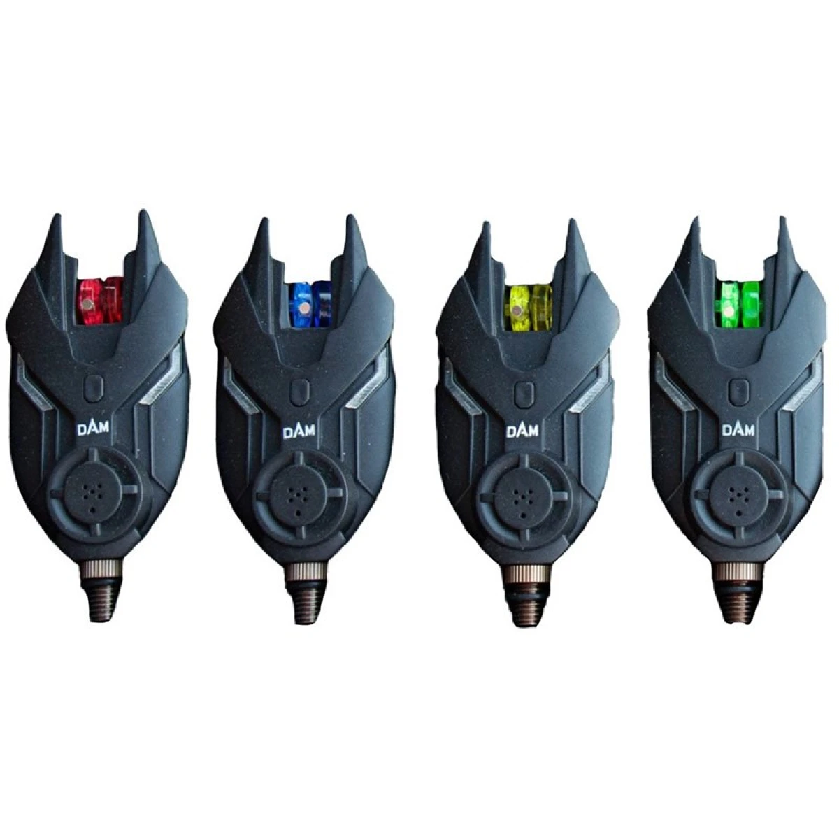 DAM Bite Alarm TF Bite Alarm Set 4+1 Red Blue Yellow Green