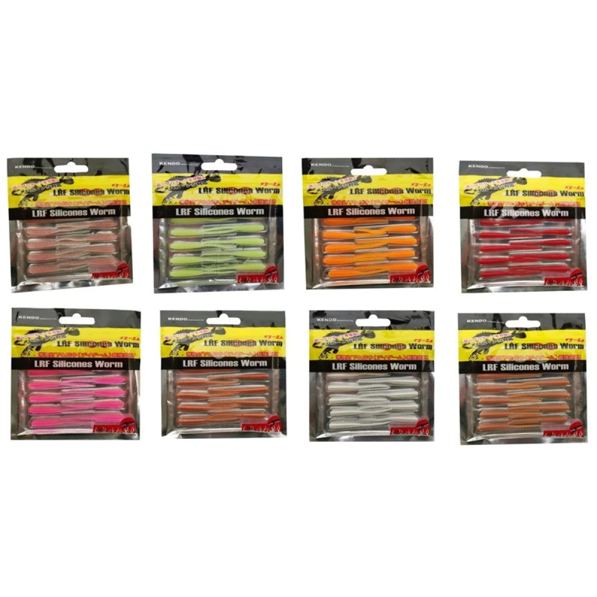 Kendo Karides Kokulu LRF Silikonu 2 ınch Suni Yem - 04
