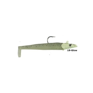 Savage gear Sandeel 12.5 cm 23 gr 2+1 Adet Suni Yem - Green Glow