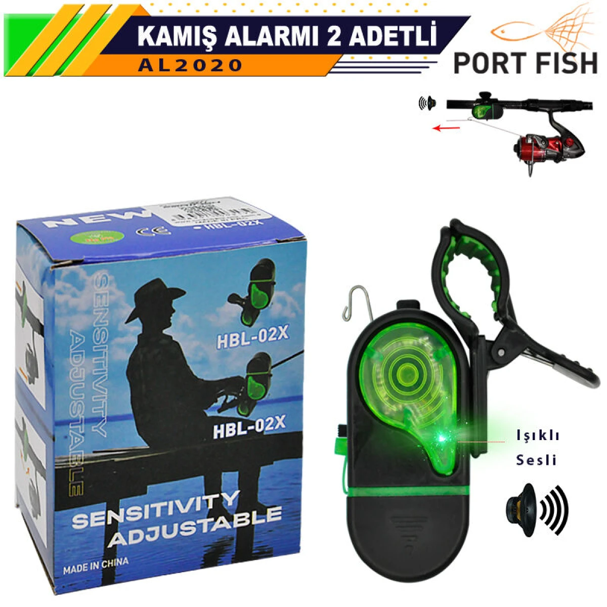 Kamış Alarmı 2 Adetli