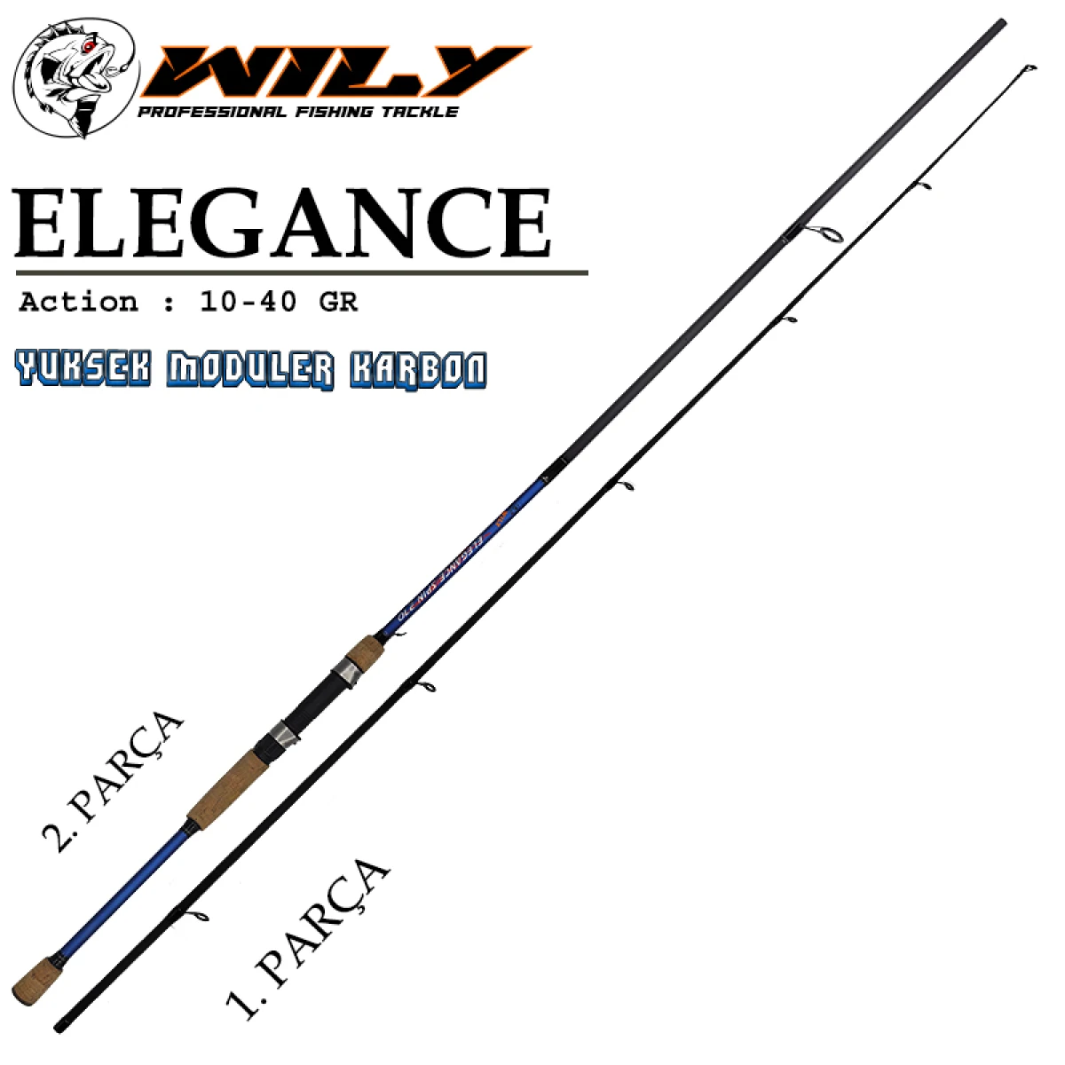Wily  Elegance Kamış 270 cm (Yedek Parça) - 1.parça