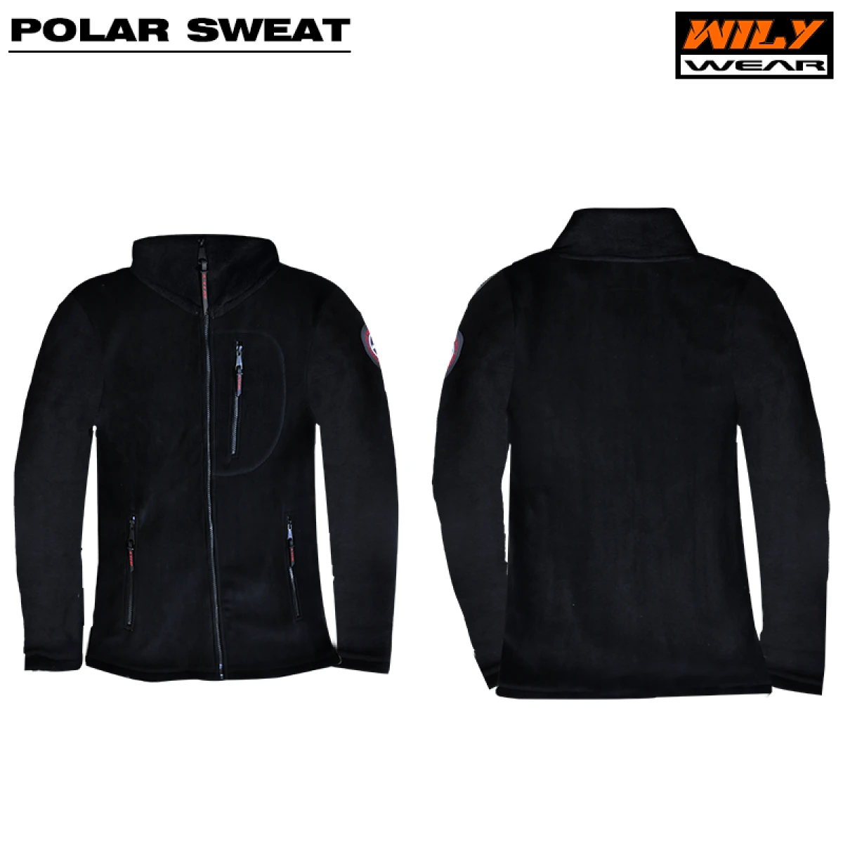 Wily Wear Polar Sweat Siyah - M