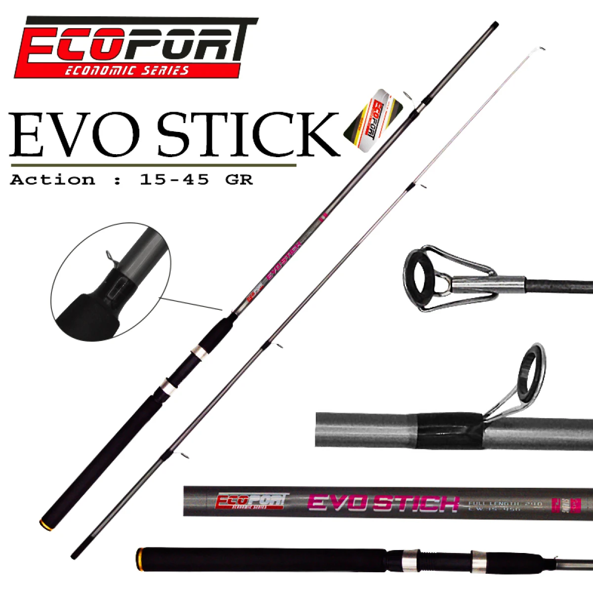 Ecoport Evo Stick 270 cm  Spin Kamış 15 - 45 gr