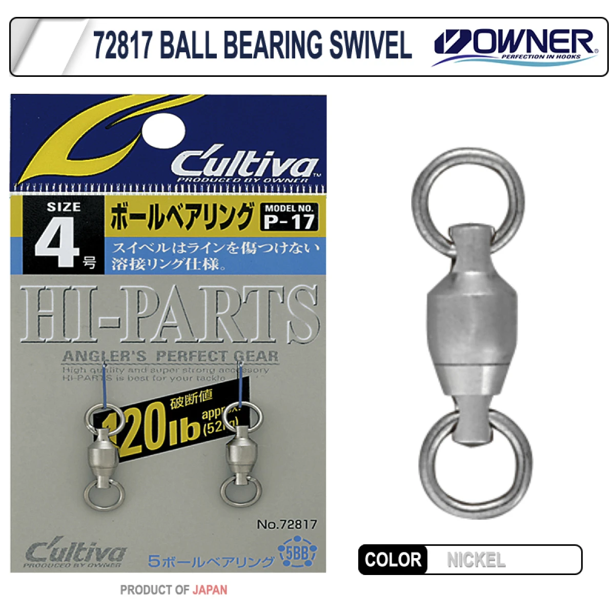 Cultiva 72817 Ball Bearing Swivel Bilyalı Fırdöndü - 3