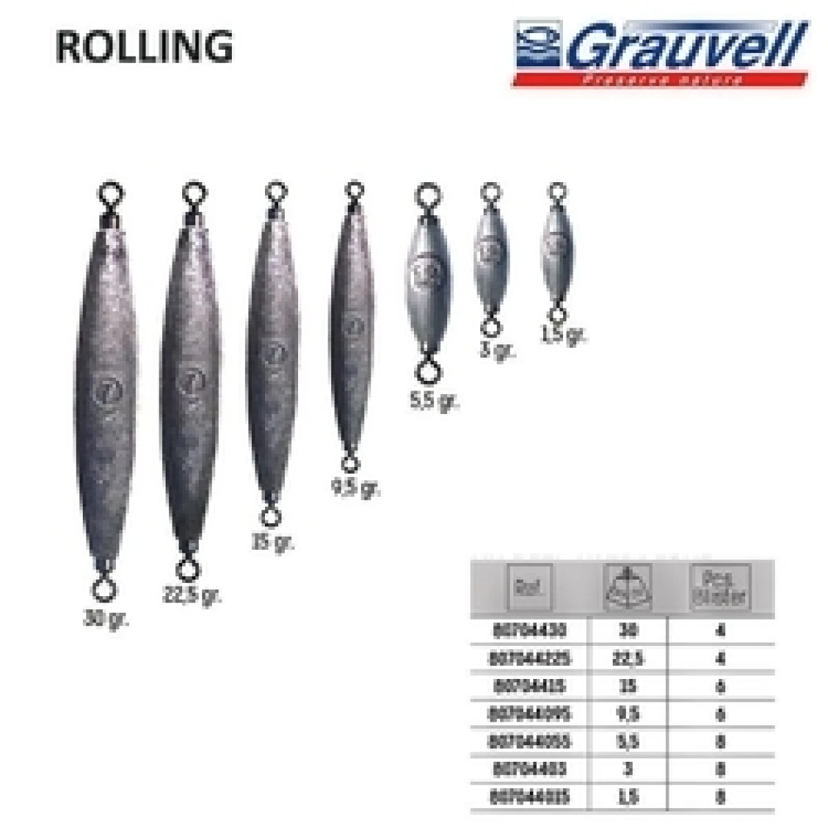 Titan Rolling Kurşun - 30 gr