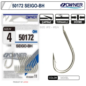 Owner 50172 Seigo-Bh Nickel White İğne - 1-0