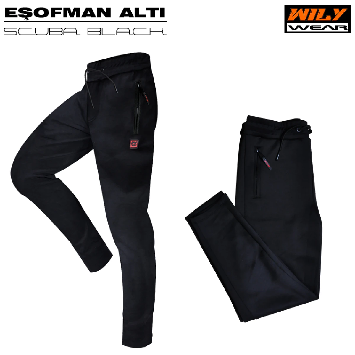 Wily Wear Scuba Kumaş Eşofman Altı  - M