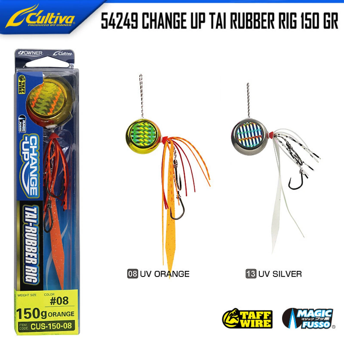 Cultiva 54249 Change Up Tai Rubber Rig 150gr - 13