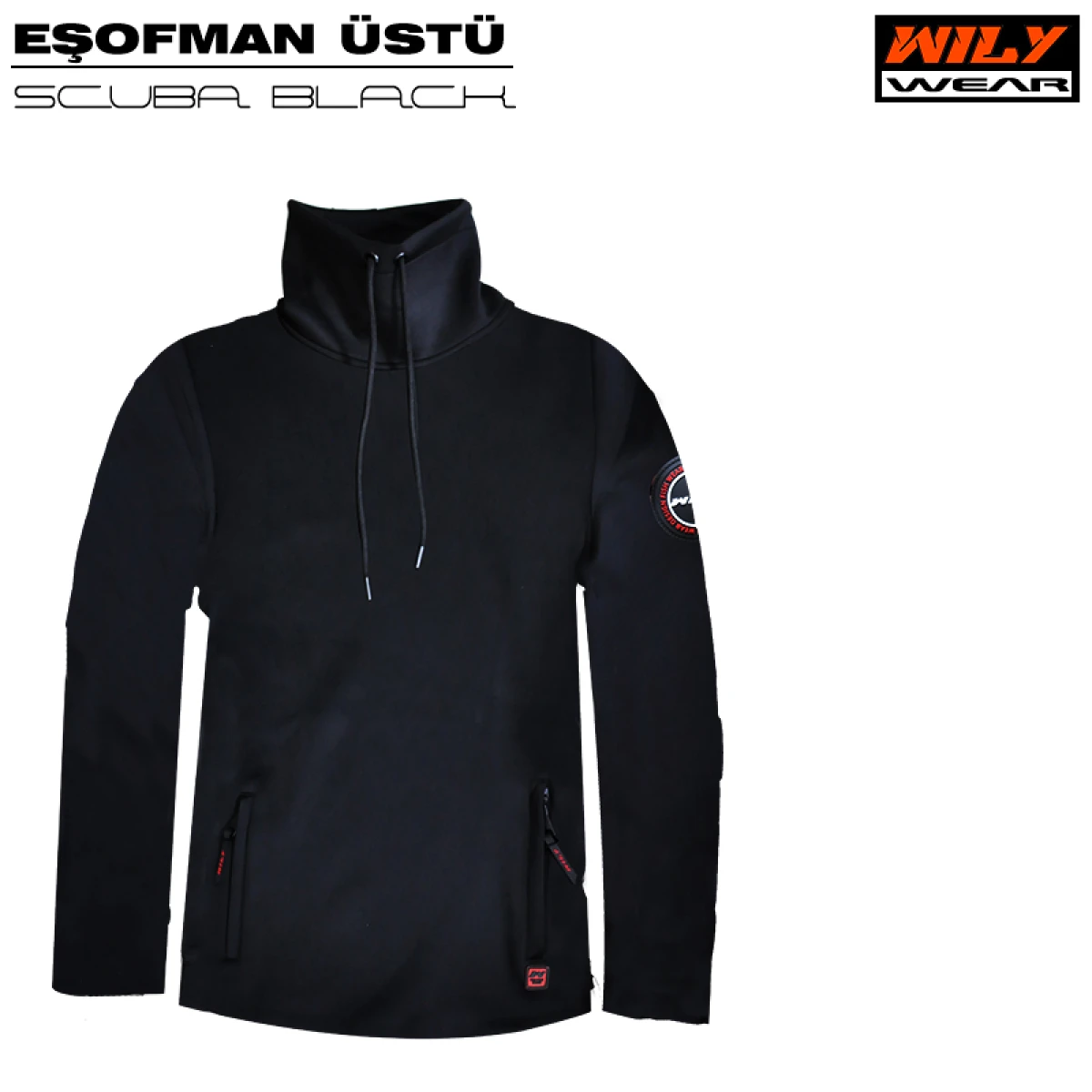 Wily Wear Scuba Kumaş Eşofman Üstü - M