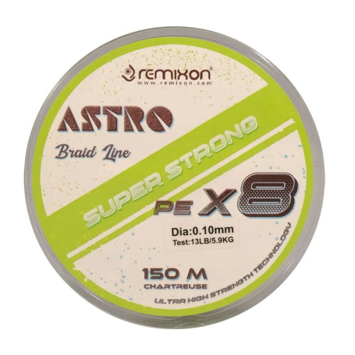 Remixon Astro 8X 150m Chartreuse İp Misina - 0.10mm