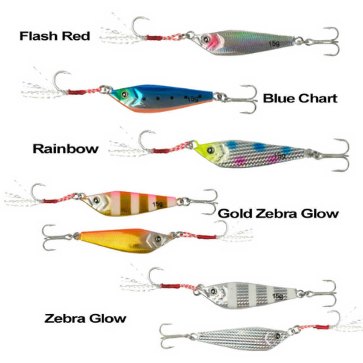 Ryuji Pappy Jig 10gr - ZEBRA GLOW