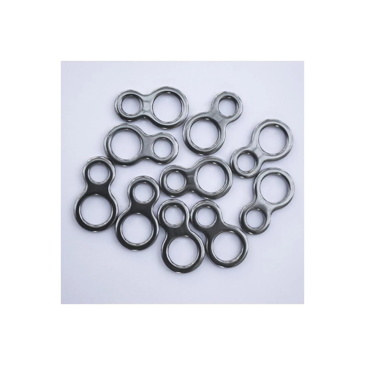 Remixon YM-9219 İki Gözlü Jig Halkası - 1.4*8.5*14MM