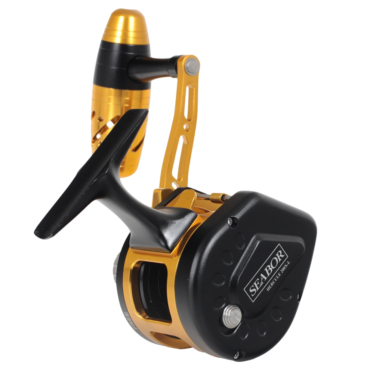 SEABOR Hercule 200X-L Black Gold Çıkrık Olta Makinesi (SOL EL)