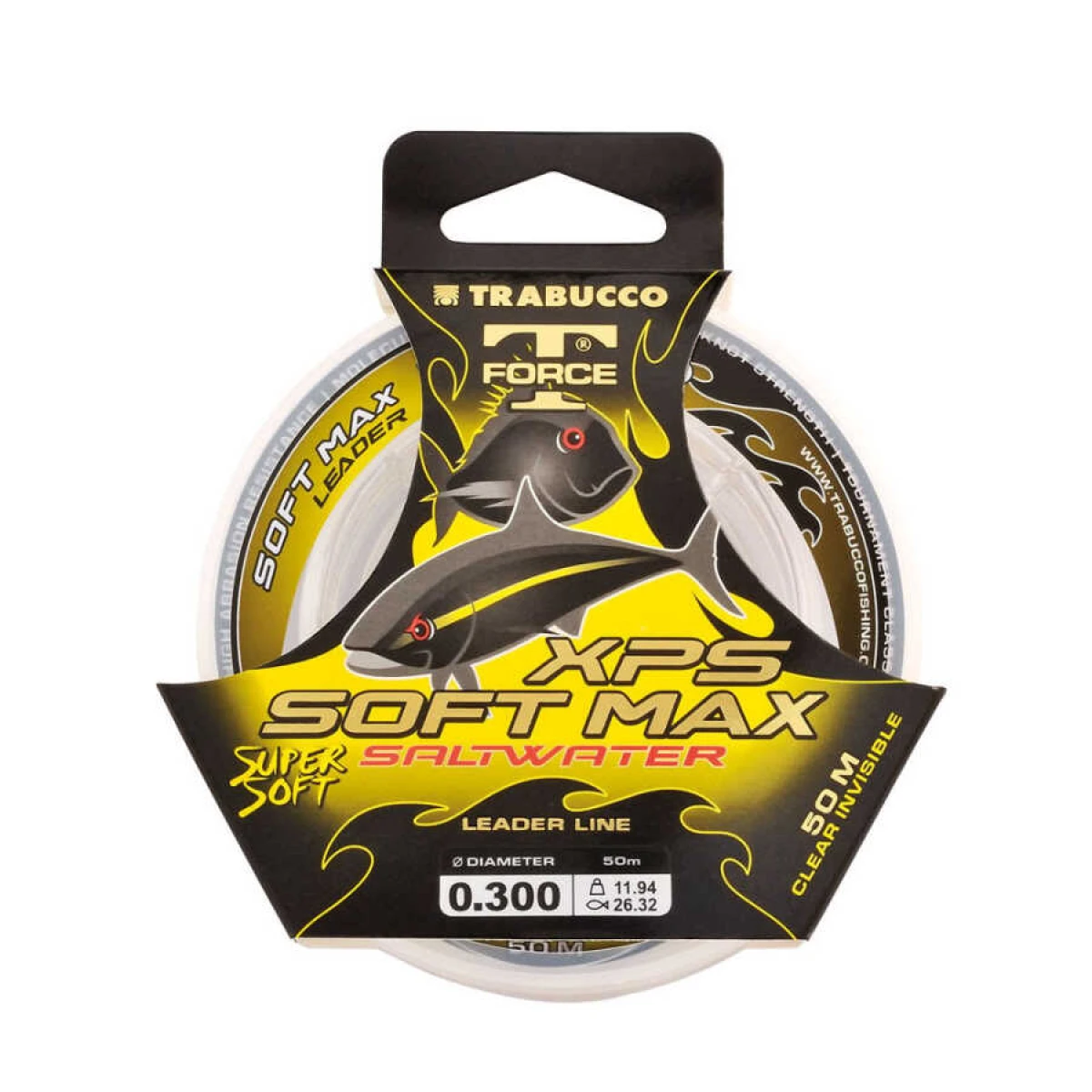 Trabucco XPS Softmax Invisileader 50m Leader Misina - 0,60