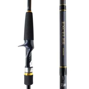 DAIWA Exceler 2.44M, 7-28 GR, 2P Baitcasting Olta Kamışı