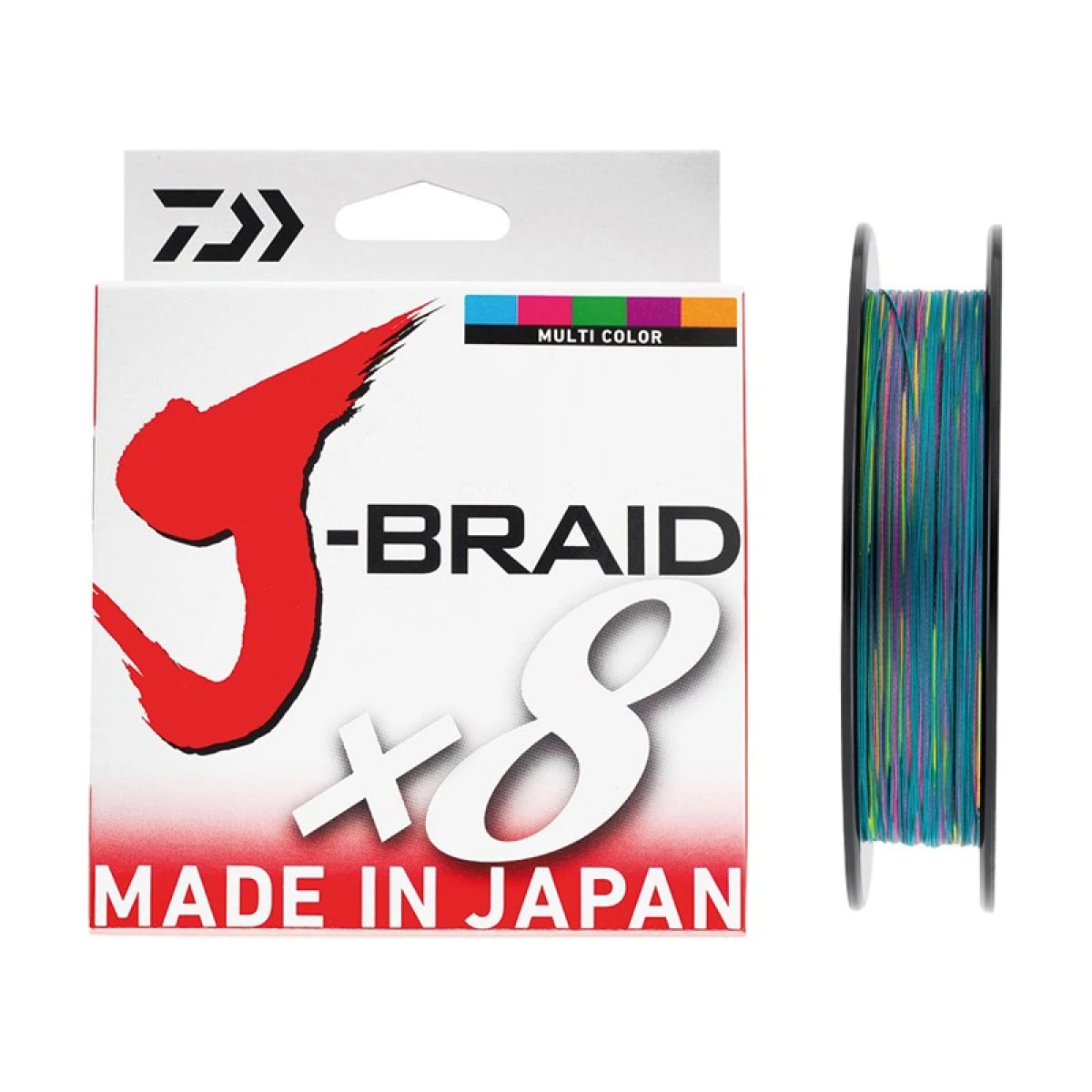 Daiwa JBraid 8B 300 M Multicolor İp Misina - 0,24MM