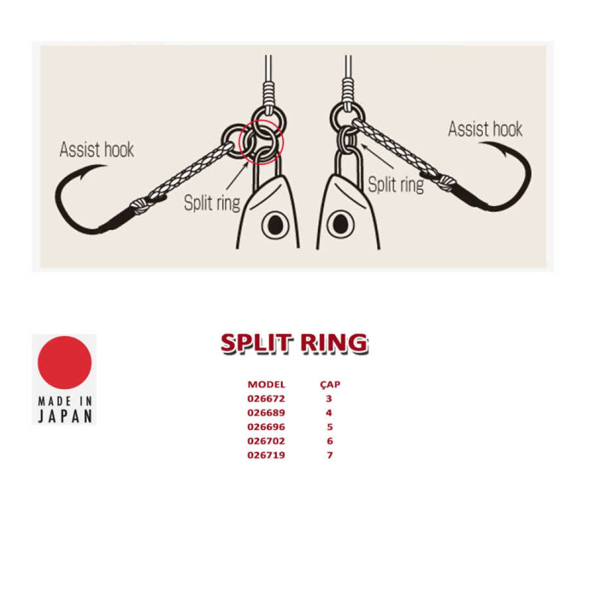 Shout Split Ring Halka - 4