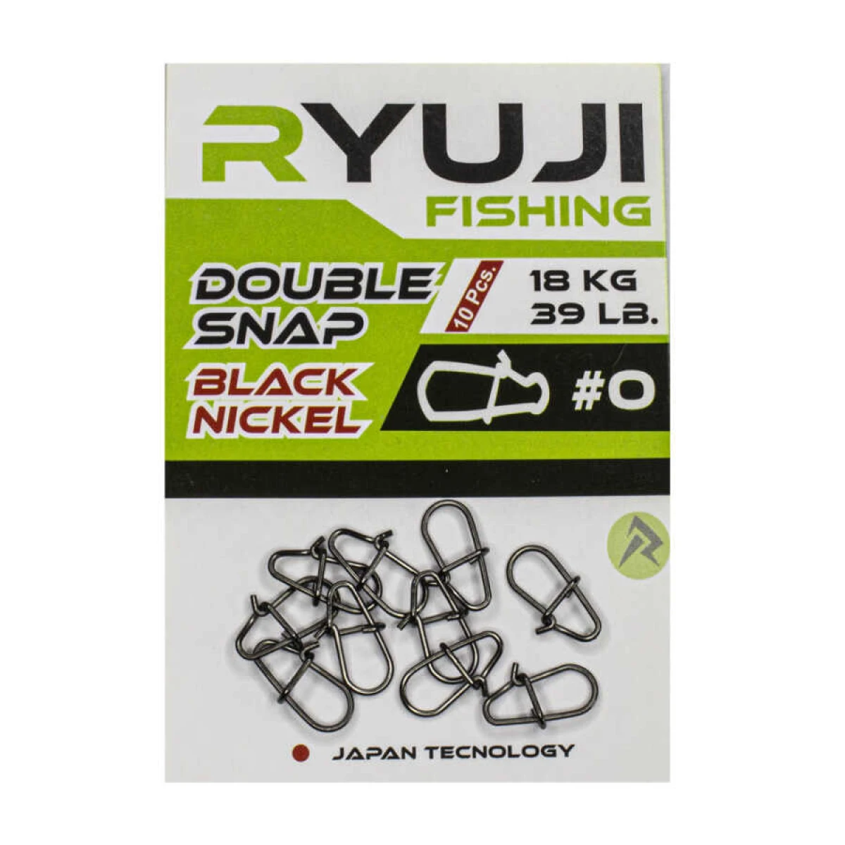Ryuji Double Snap Klips (10 Adet) - NO:2