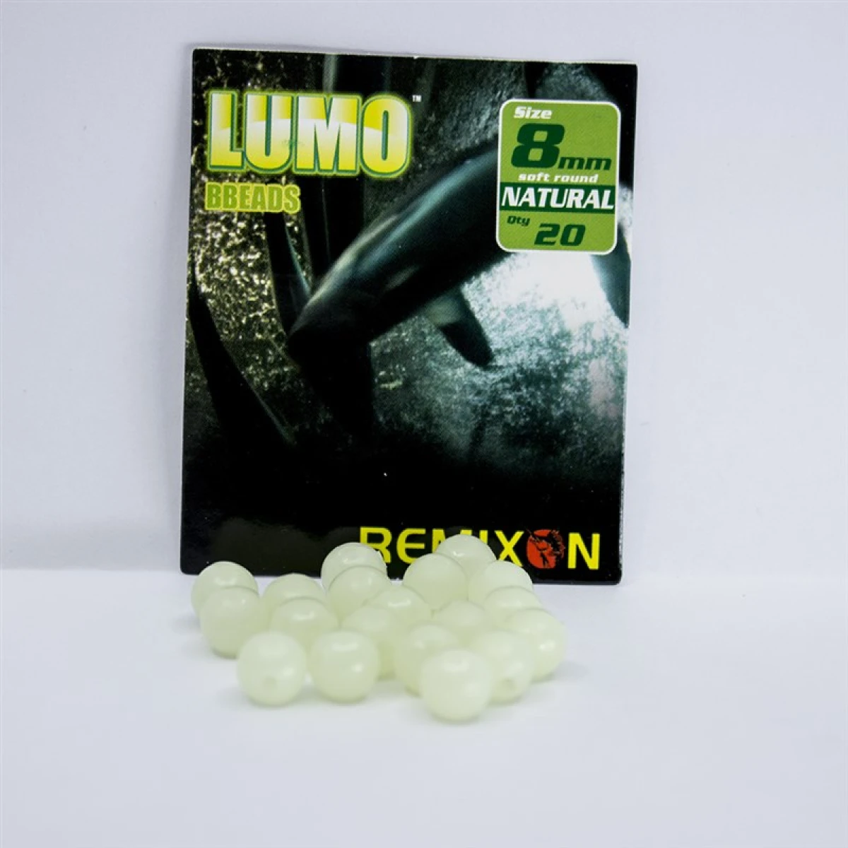 Remixon 8mm Yuvarlak Soft Boncuk (20Adet) - NATUREL