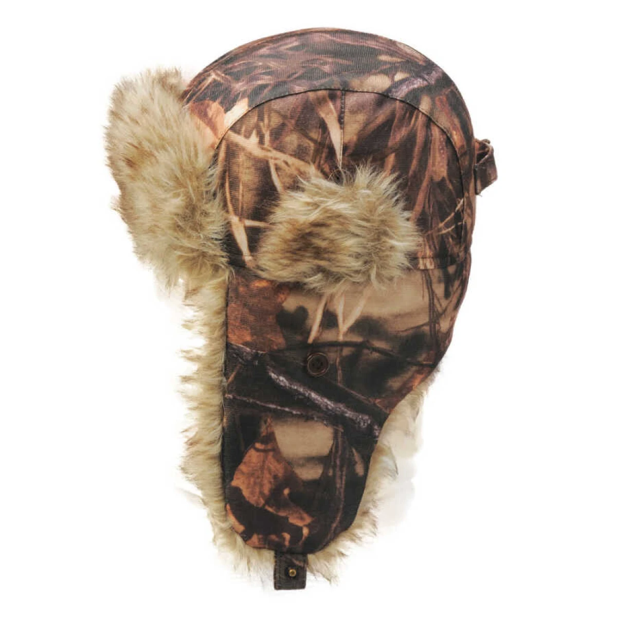 Remixon Fur Cap Sazlık Desenli Kalpak - M
