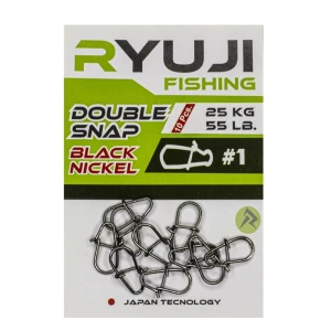 Ryuji Double Snap Klips (10 Adet) - NO:2