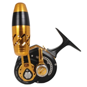 SEABOR Hercule 200X-L Black Gold Çıkrık Olta Makinesi (SOL EL)