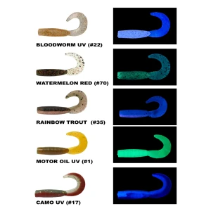 DAIWA Bait Junkie 6.35Cm Grub, (8 Adet)