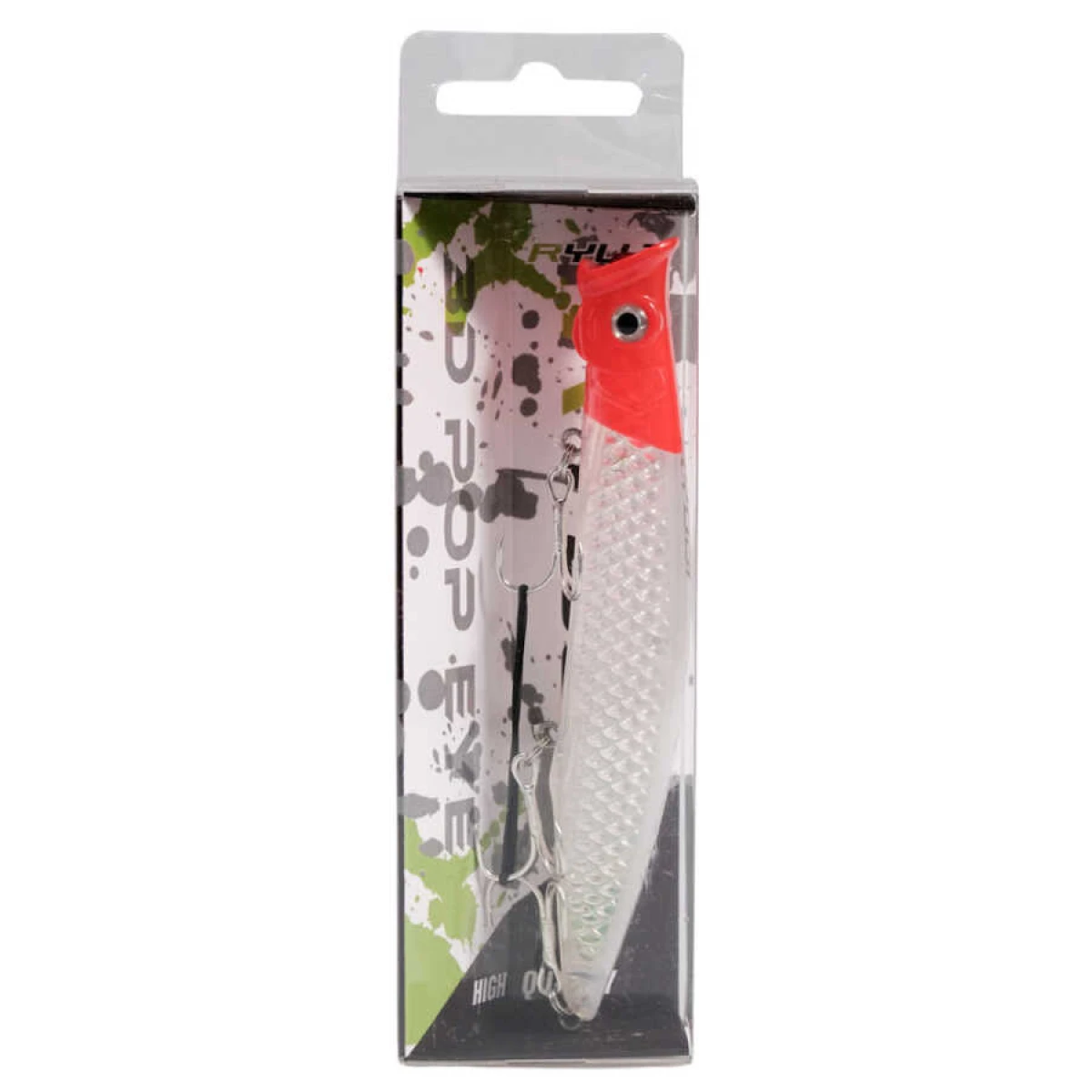 Ryuji Pop Eye Top Water 12cm 20gr Maket Yem - GREEN TIGER