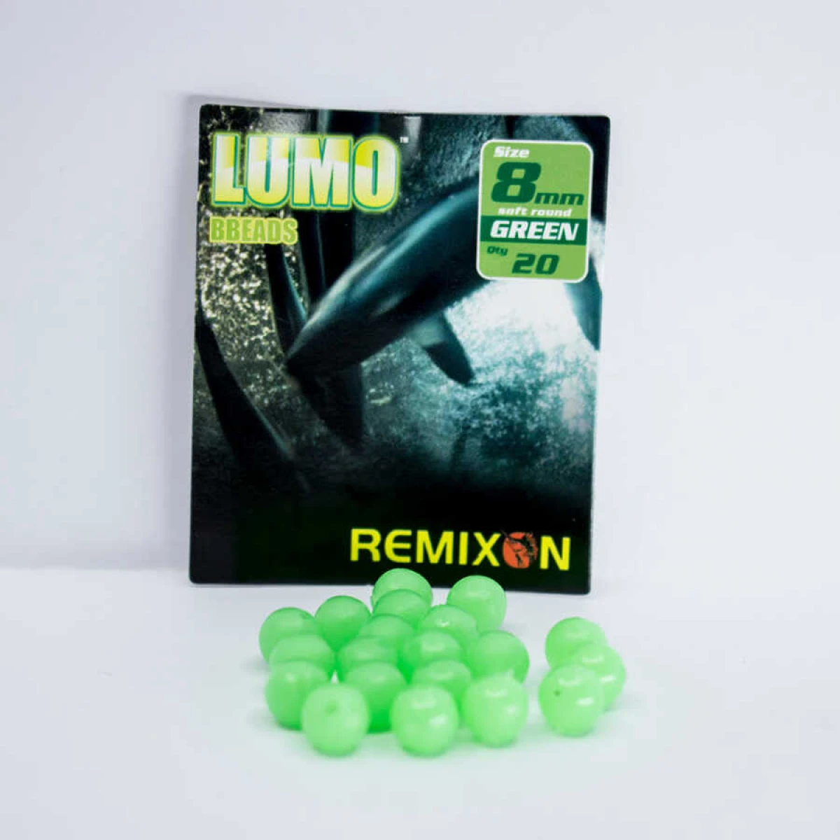 Remixon 8mm Yuvarlak Soft Boncuk (20Adet) - NATUREL