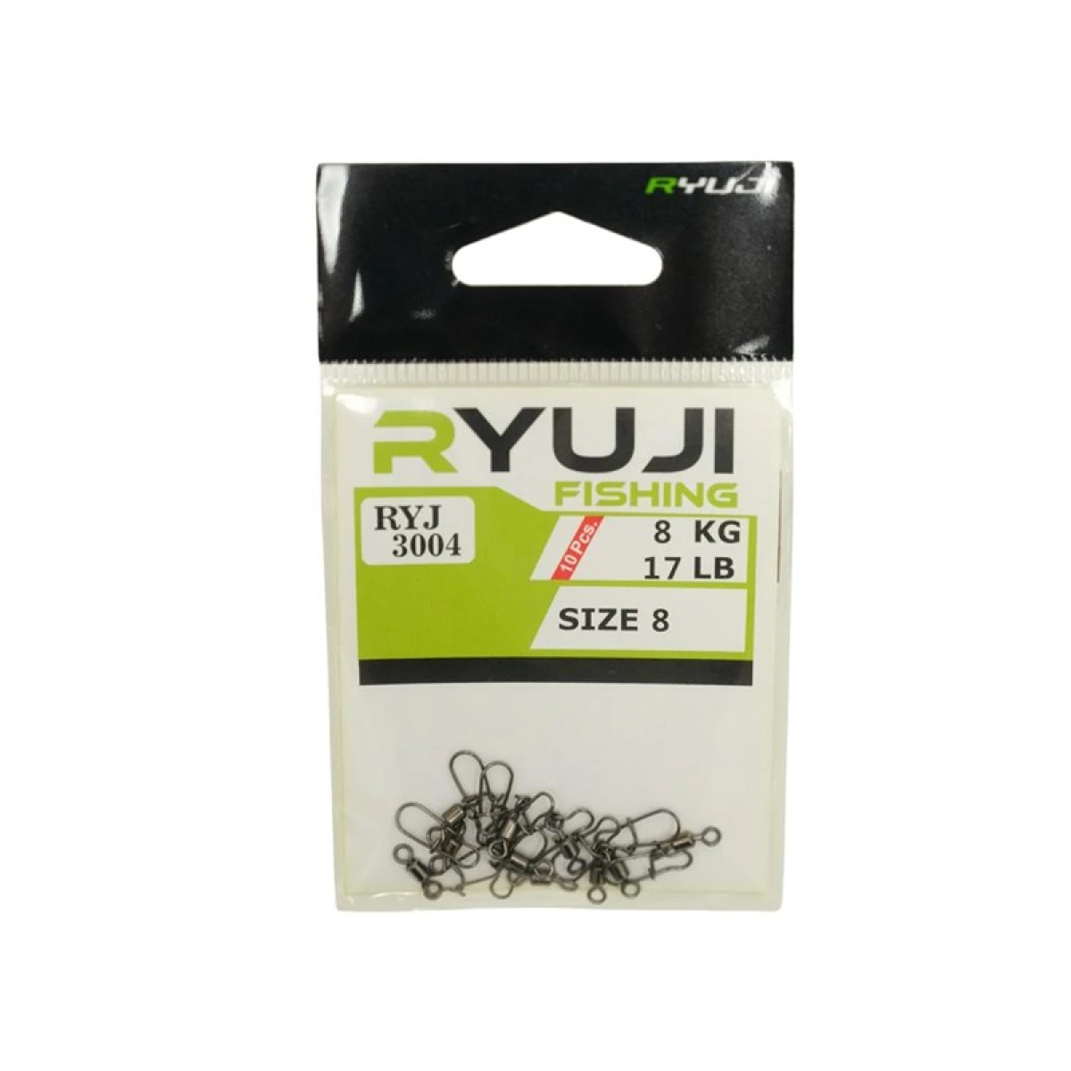 Ryuji RYJ 3004 Klipsli Fırdöndü (10 Adet) - NO 8