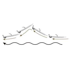 JUNGLEGYM J301 CAROUSEL JIG HEAD 0.6GR (5AD)