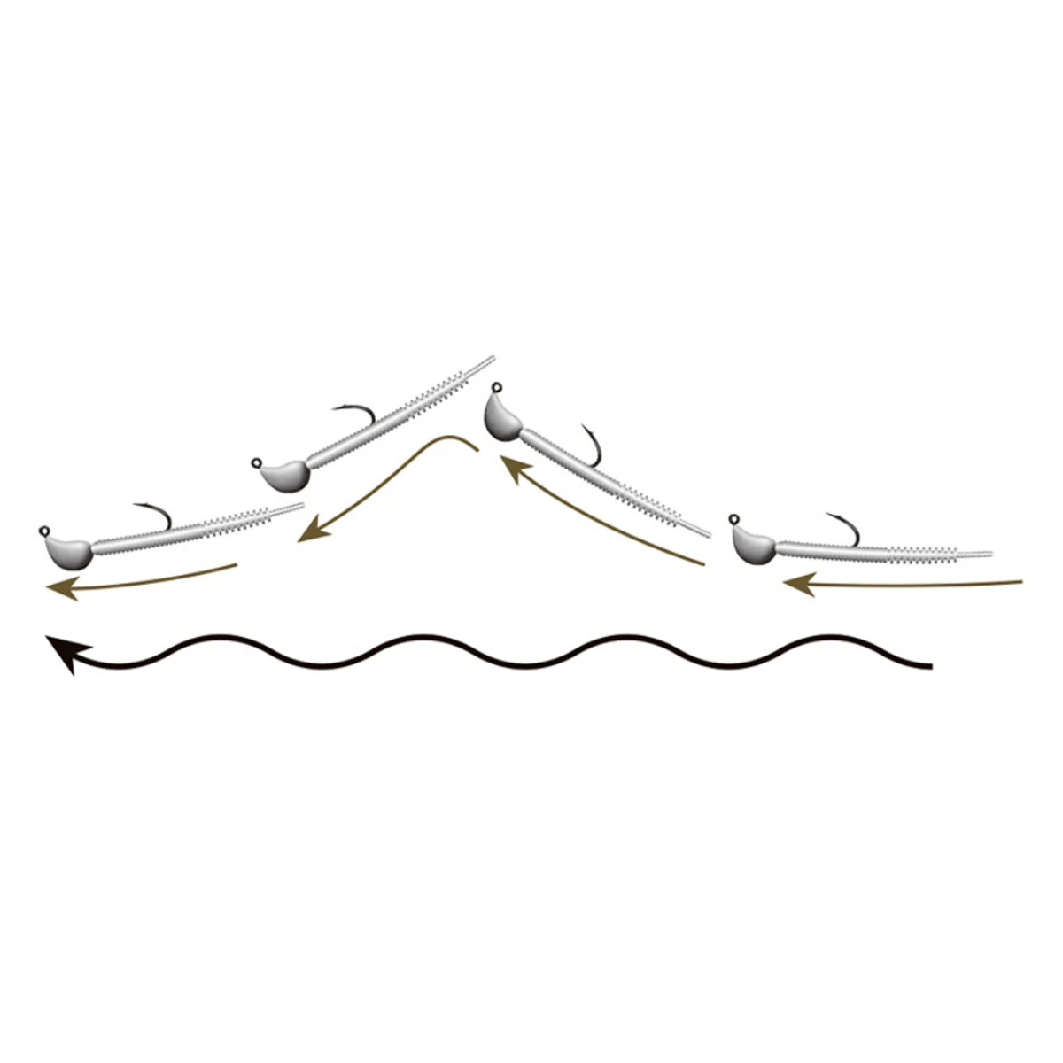 JUNGLEGYM J301 CAROUSEL JIG HEAD 0.6GR (5AD) - 0.6GR