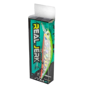 Ryuji Real Jerk Sinking 95mm 16gr Maket Yem - ZEBRA GLOW