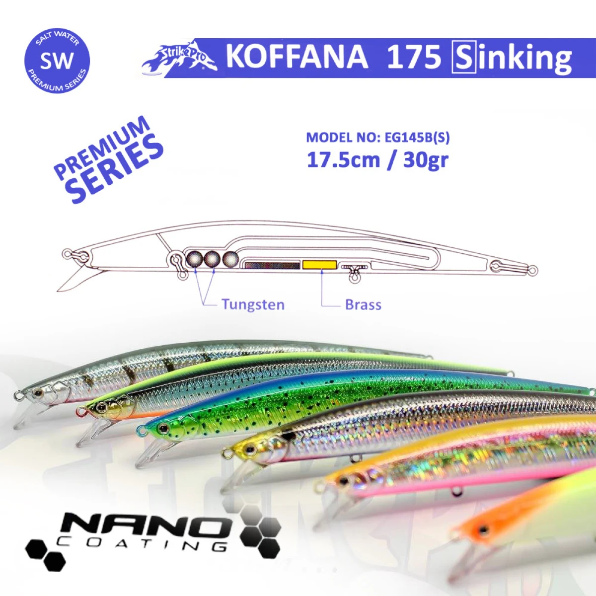 Strike Pro Koffana 175S Suni Yem - SIN043-713LU