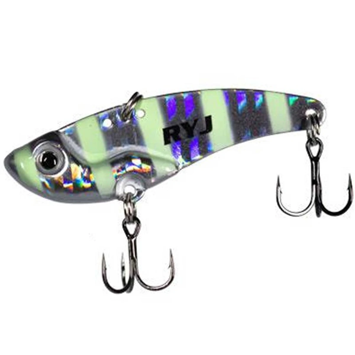 Ryuji Mirror Vib 15gr / 5.5cm Jig Yem - ZEBRA GLOW