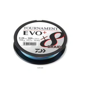 Daiwa Tournament EVO+ 8B Multicolor İp Misina (300m) - 0,26