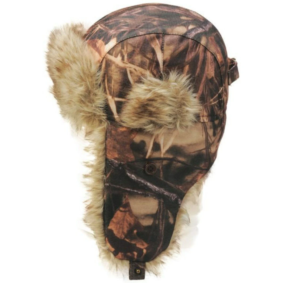 Remixon Fur Cap Sazlık Desenli Kalpak - M