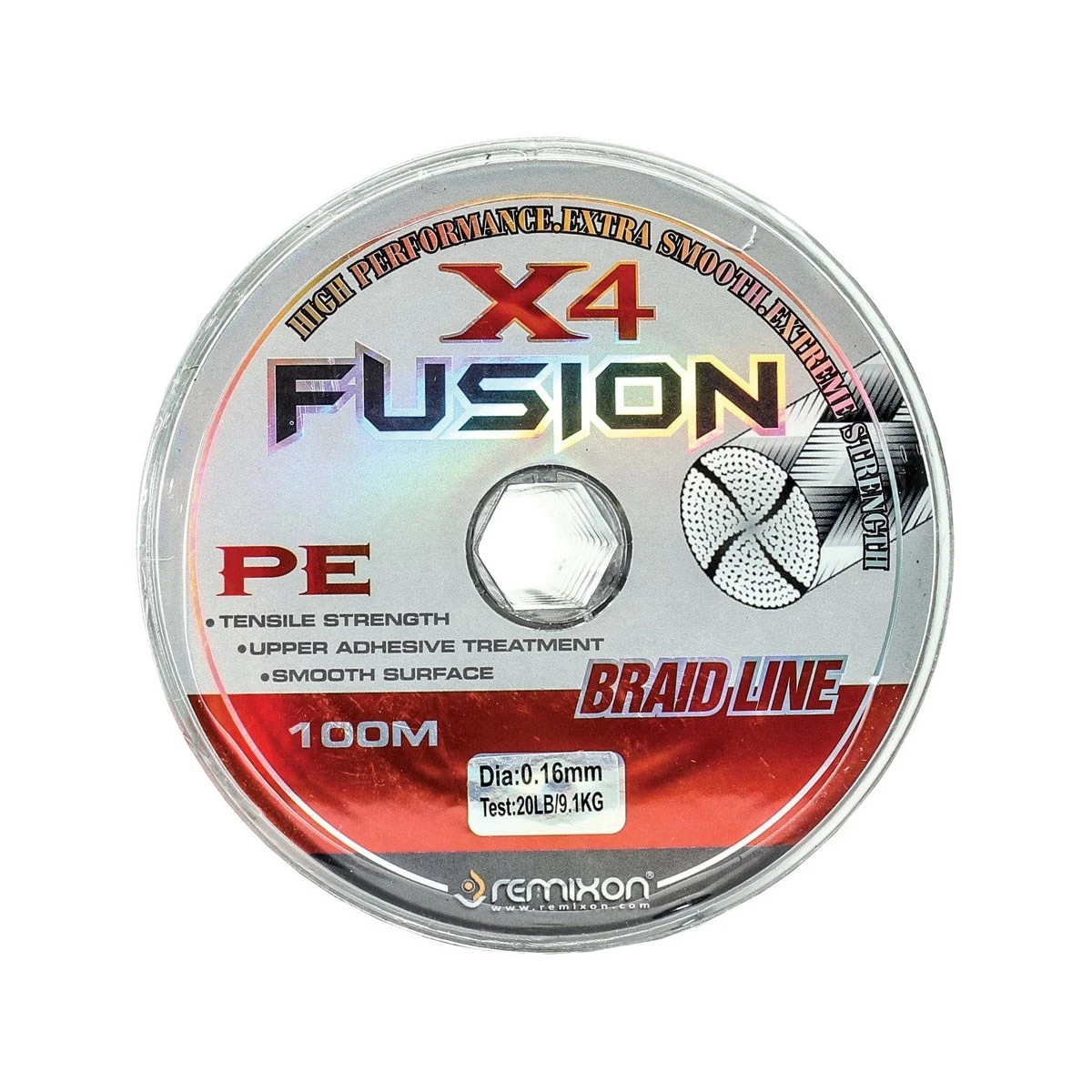 Remixon Fusion X4 100m İp Misina - 0,18