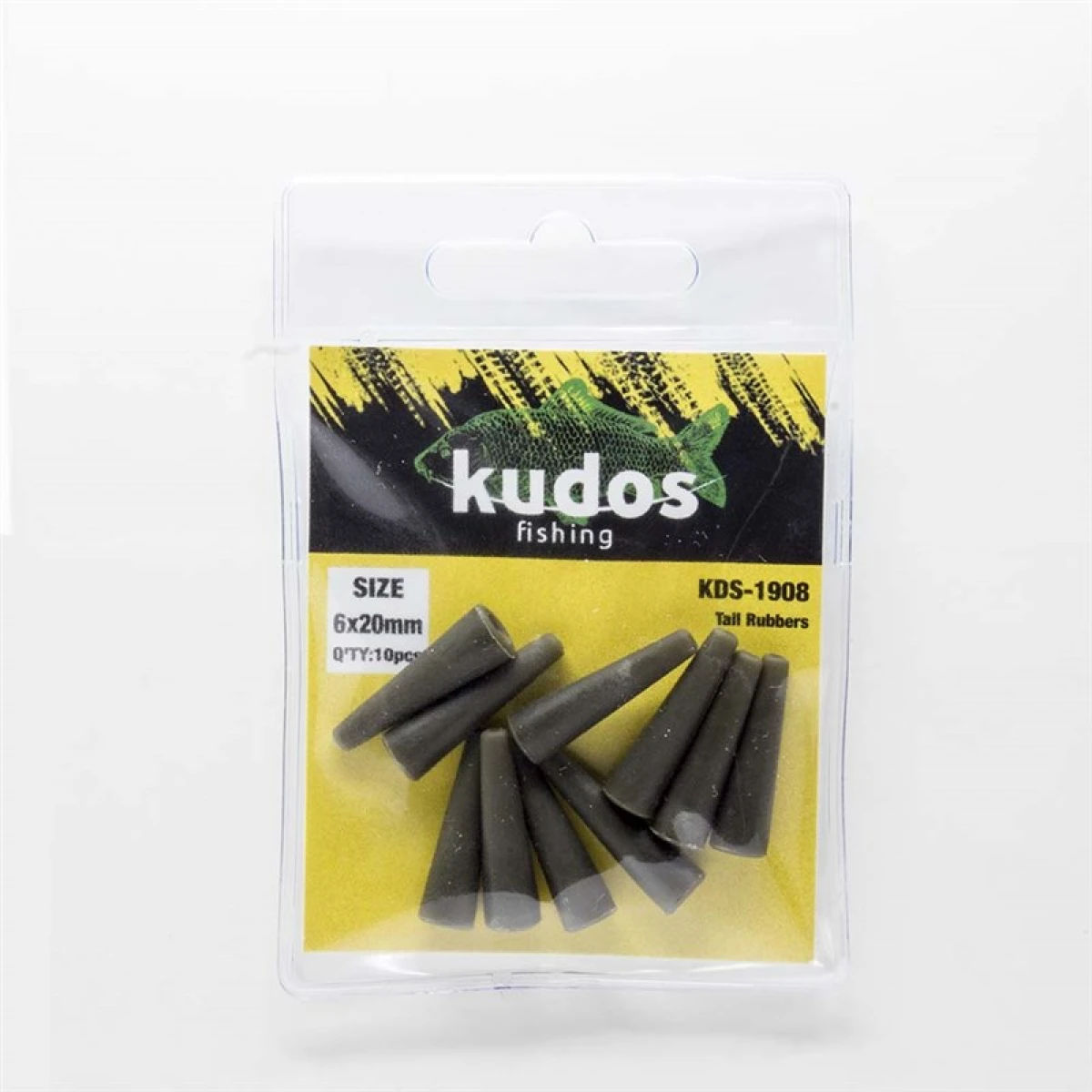 Kudos KDS-1908 Tail Rubbers (10AD) - 6*20mm