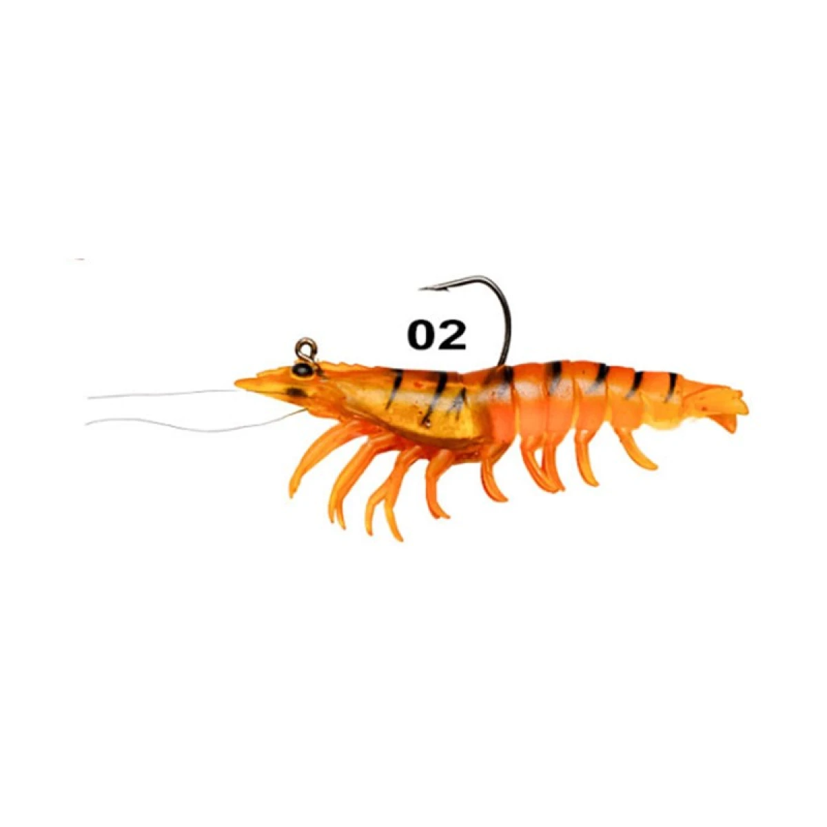 Ryuji Real Shrimp 7.6cm 12gr Silikon Yem