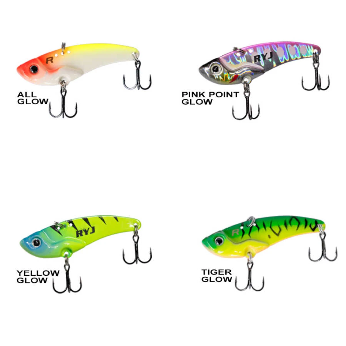 Ryuji Mirror Vib 4gr / 3.5cm Jig Yem - ALL GLOW