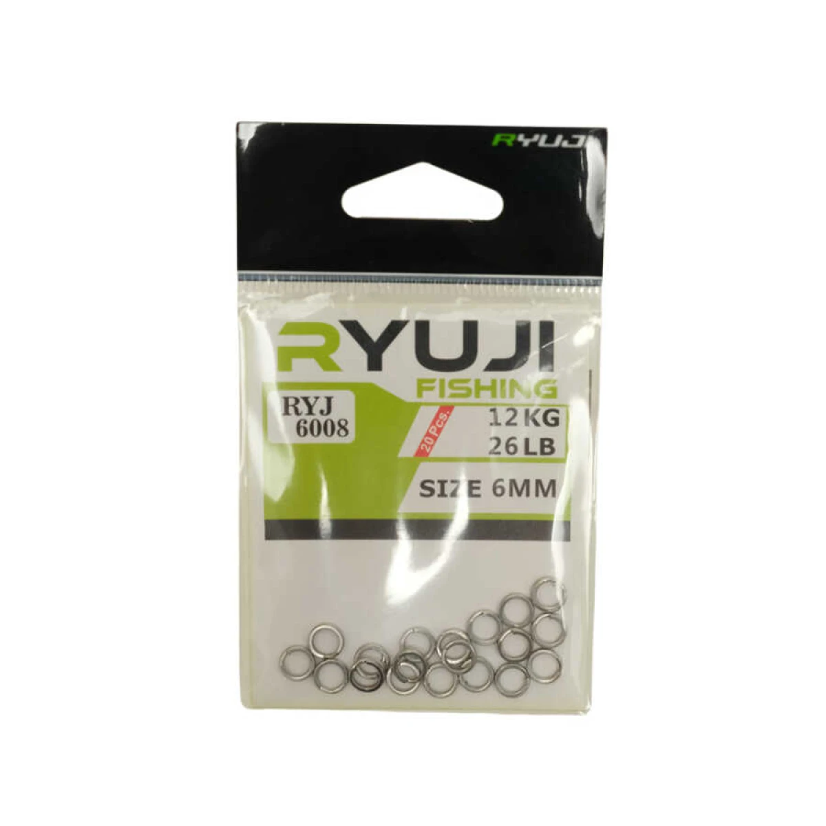 Ryuj RYJ 6008 Halka (20 Adet) - 8mm