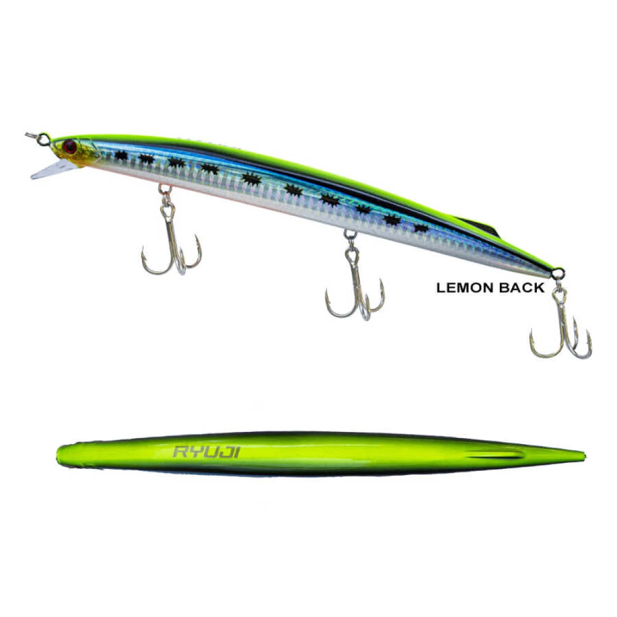 Ryuji Master Jerk Sinking 190mm 36gr Hard Bait - DORADO